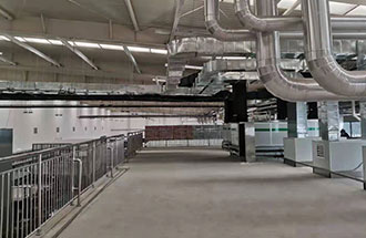 3月3日，湖北省某食品加工廠潔凈廠房凈化工程收尾中