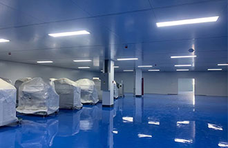 12月18日，志遠凈化承攬的電子廠無塵車間凈化工程收尾中